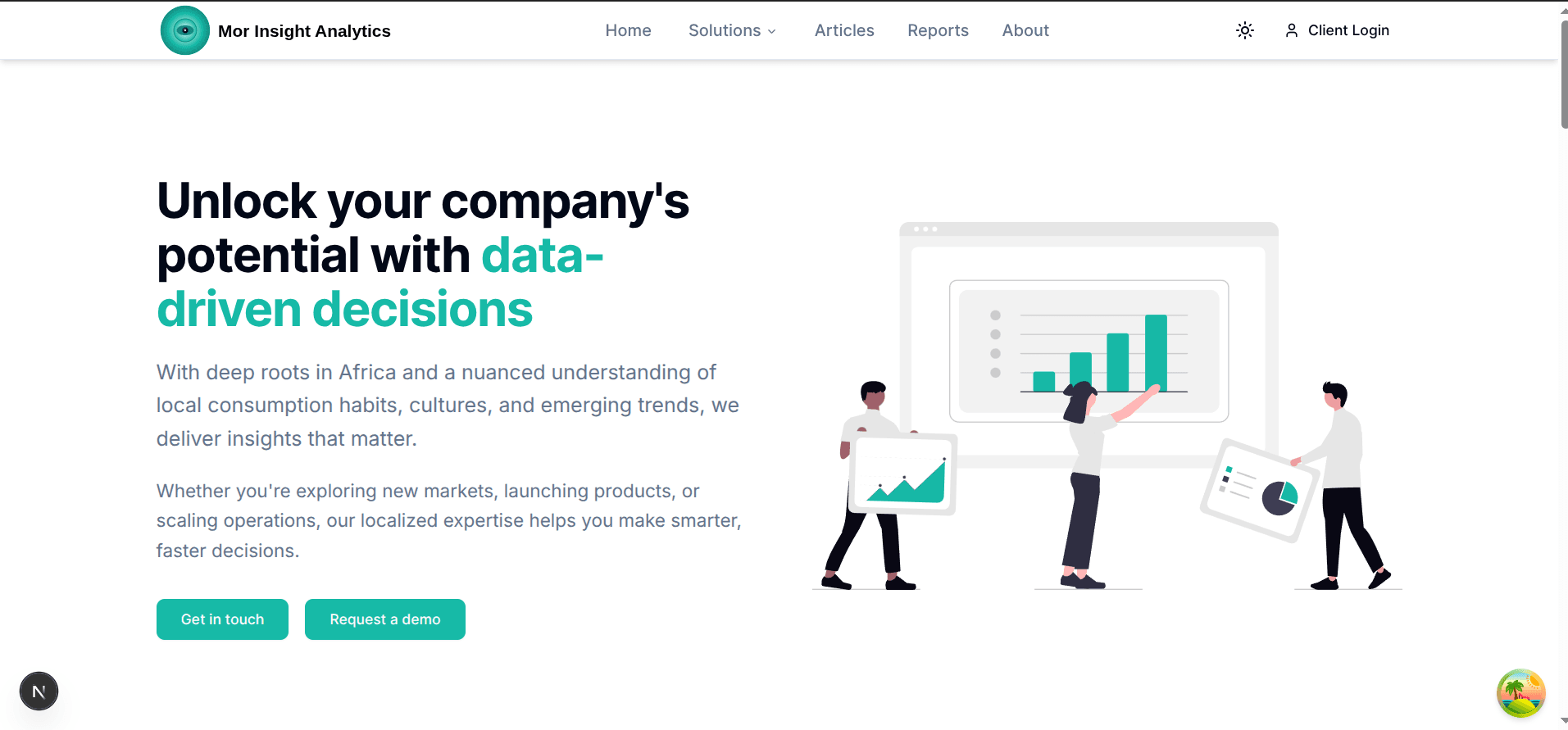 MOR Insight Analytics preview